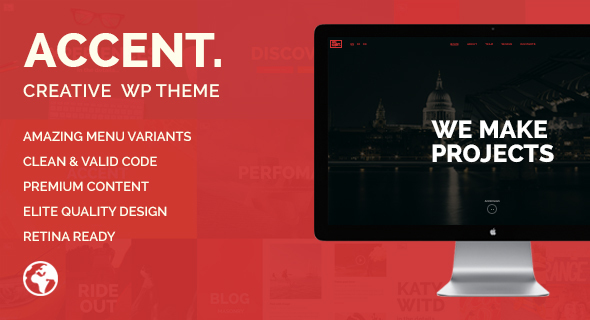 Accent — Creative Responsive WordPress Theme