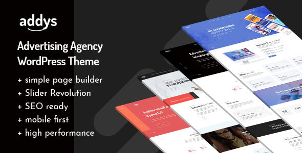 Addys - Advertising Agency WordPress Theme