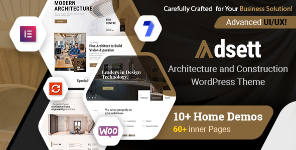 Adsett - Architecture WordPress Theme