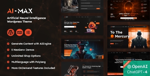 AI MAX - Artificial Neural Network WordPress Theme