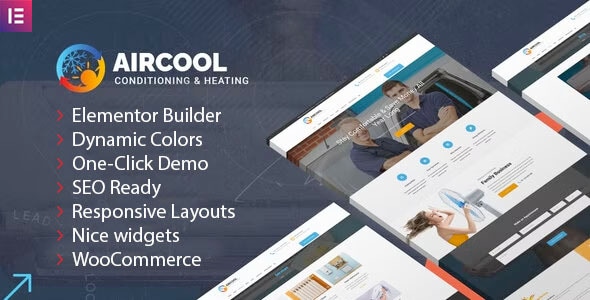 AirCool - Conditioning And Heating WordPress theme