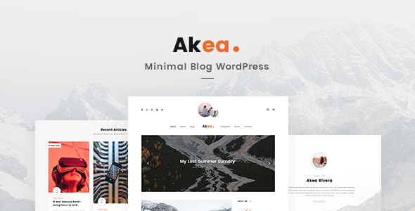 Akea - Blog WordPress