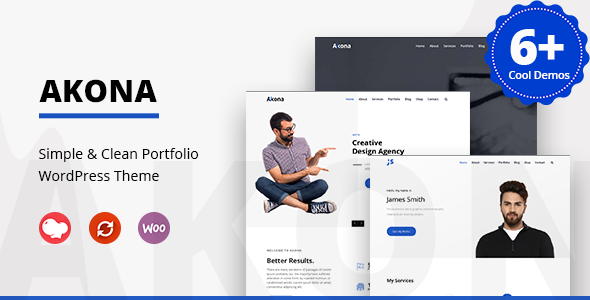 Akona - Multipurpose Portfolio WordPress Theme