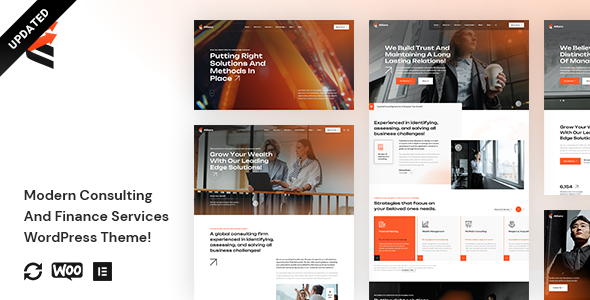 Allianz - Modern Consulting & Finance WordPress Theme