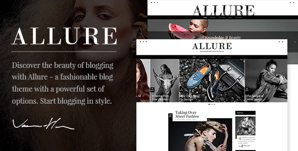 Allure - Beauty & Fashion Blog Theme