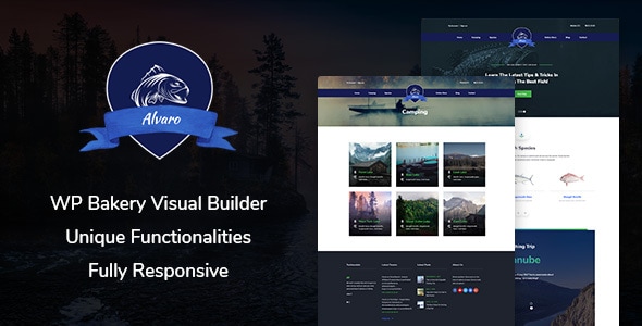 Alvaro – Hobby Multipurpose WordPress Theme