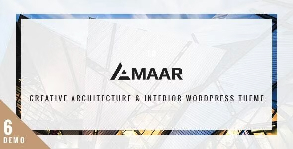 Amaar - Creative Architecture & Interior WordPress Theme