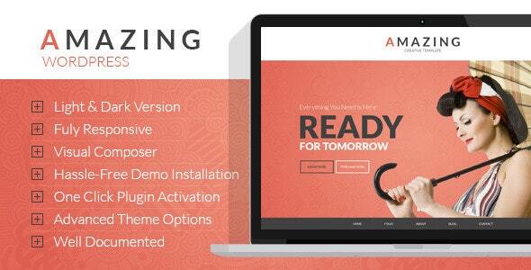 Amazing  Multi-Purpose WordPress Theme