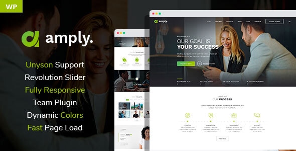 Amply - Web Design & Digital Business WordPress theme