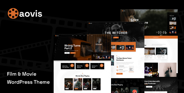 Aovis - Booking Movie Tickets WordPress Theme