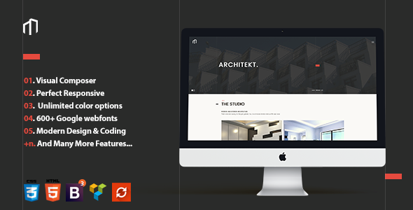 Architekt - WordPress Portfolio Theme