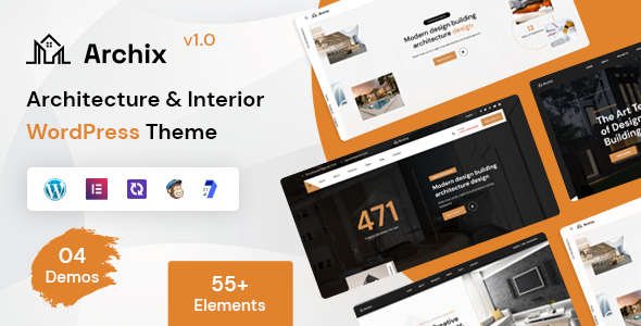 Archix - Architecture & Interior WordPress Theme