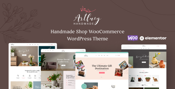 Artfusy – Handmade & Crafts Shop WordPress Theme