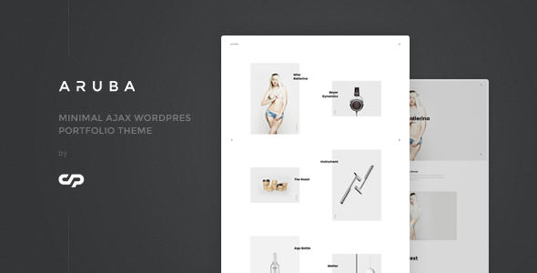 Aruba - Minimal Ajax WordPress Portfolio Theme