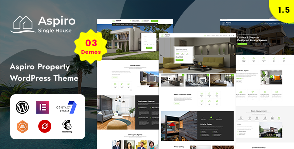 Aspiro - Single Property WordPress Theme