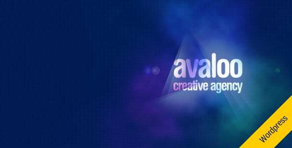 avaloo - One Page Creative Agency WP Theme