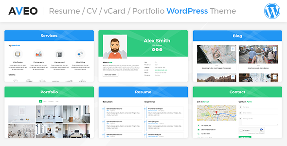 Aveo CV/Resume Theme