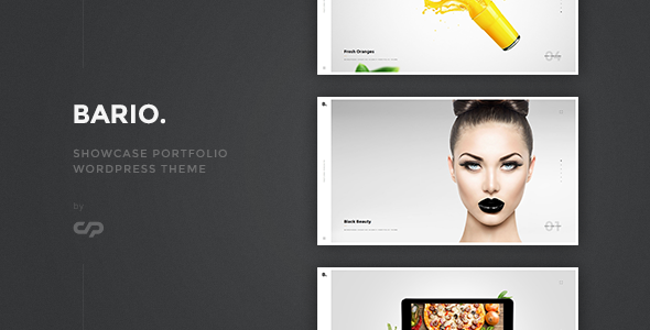 Bario - Showcase Portfolio WordPress Theme