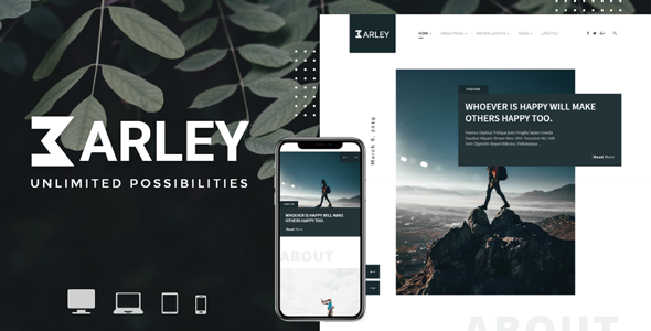 Barley - Ecommerce Magazine WordPress Theme