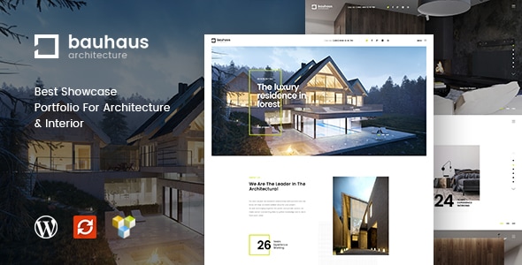 Bauhaus - Architecture & Interior WordPress Theme