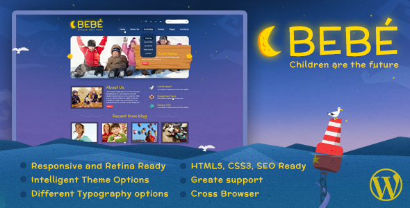 BeBe Responsive WordPress Theme