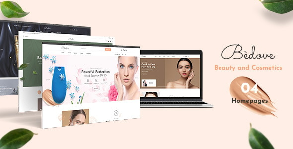 Bedove - Beauty & Cosmetics Shop WordPress Theme