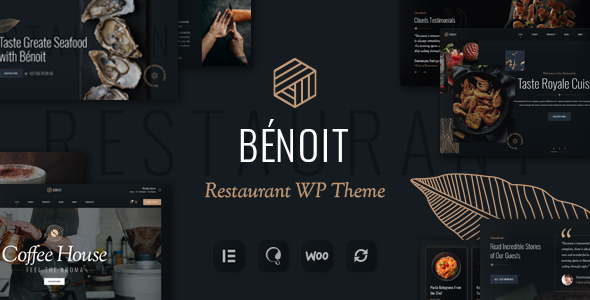 Benoit - Restaurants & Cafes WordPress Theme