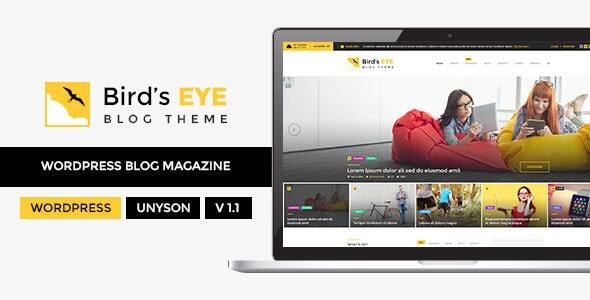 Birds Eye - Blog and News WordPress Theme