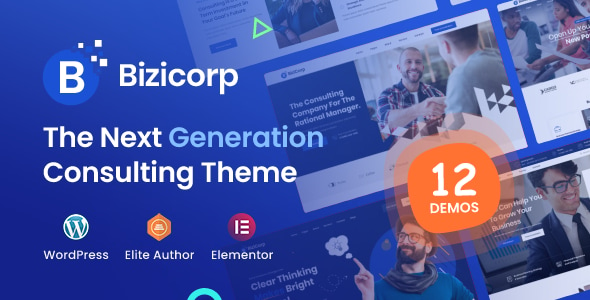 BiziCorp - Business Consulting WordPress Theme