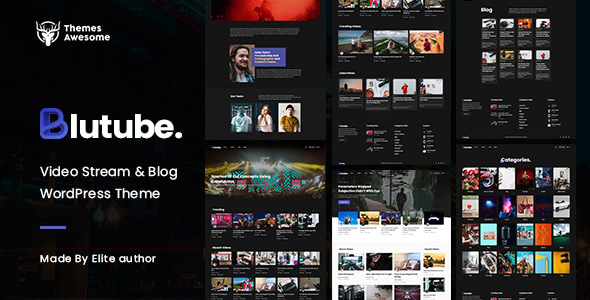 Blutube | Video Stream & Blog WordPress Theme