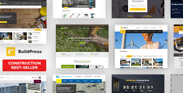 BuildPress - Multi-purpose Construction and Landscape WordPress Theme