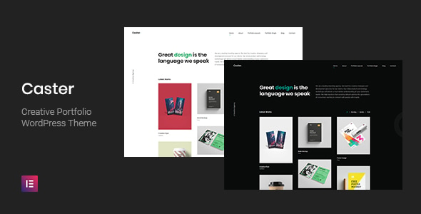 Caster - Creative Portfolio WordPress Theme