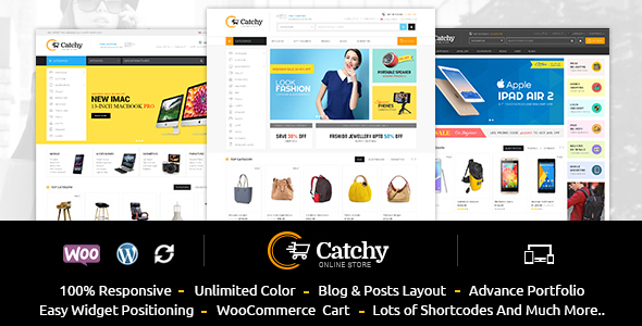 Catchy - Multipurpose WooCommerce Theme