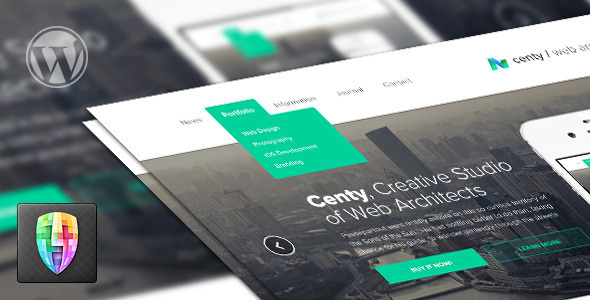 Centy - Retina Ready Responsive WordPress Theme