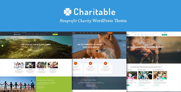 Charitable - Charity Nonprofit Organization WordPress Theme