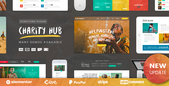 Charity Foundation - WordPress Theme