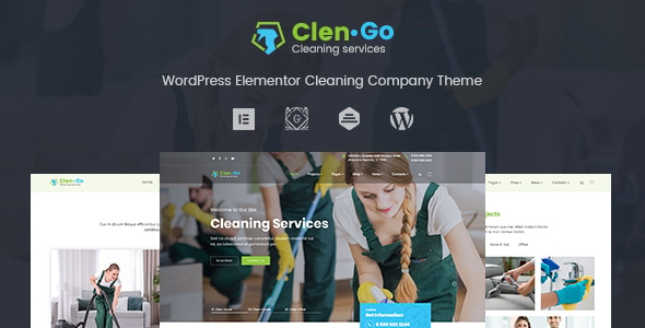 Clengo - Cleaning Company WordPress Theme