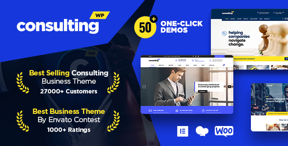 Consulting - Business, Finance WordPress Theme