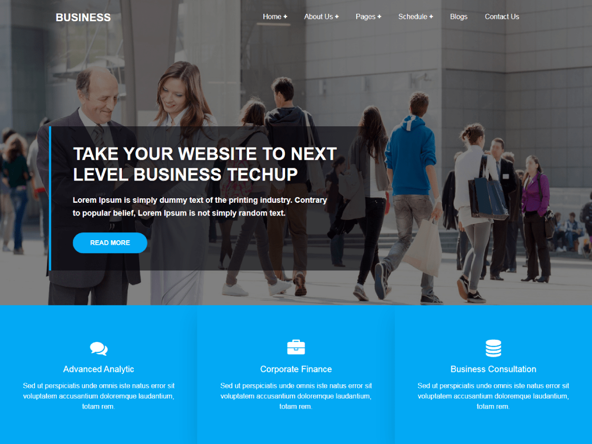 Consulting Techup Wordpress Theme Screenshot