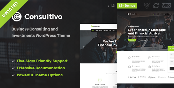 Consultivo - Business Consulting WordPress Theme