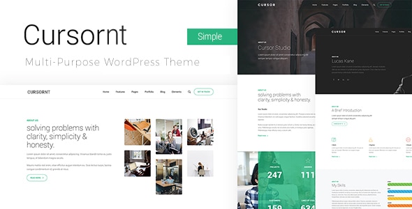 Cursor - Clean Business WordPress Theme