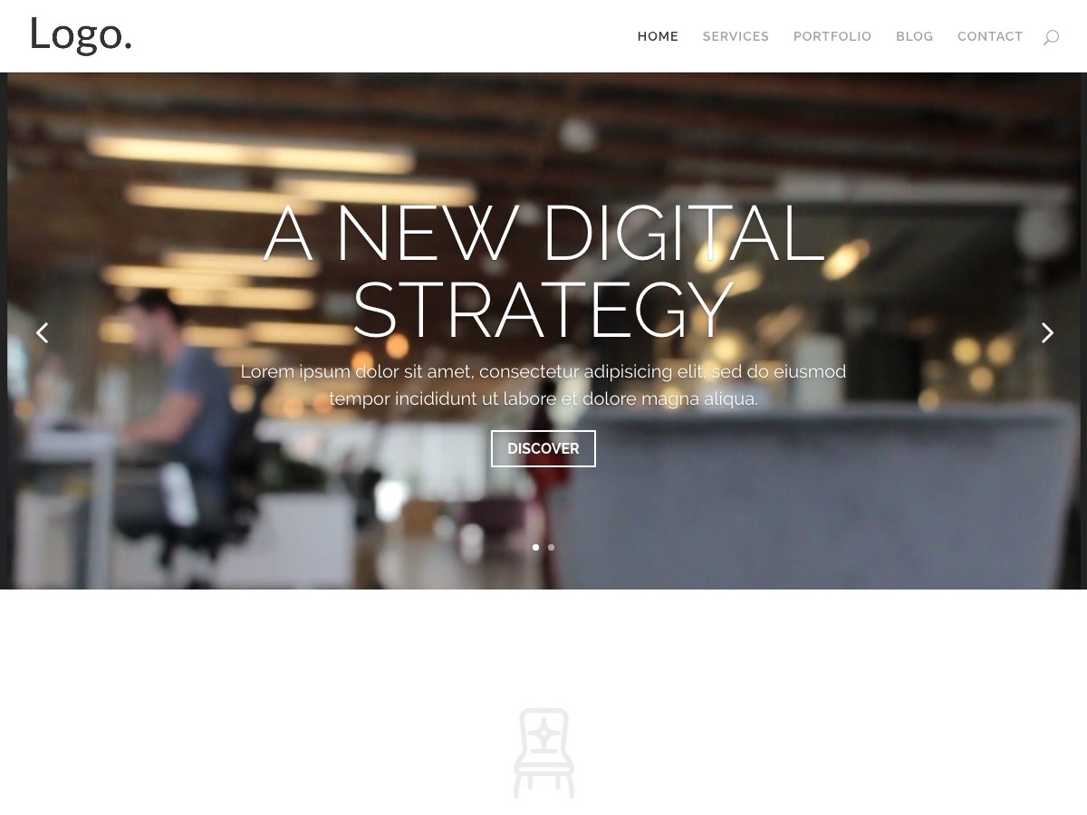 Divi creative agency Wordpress Theme Screenshot