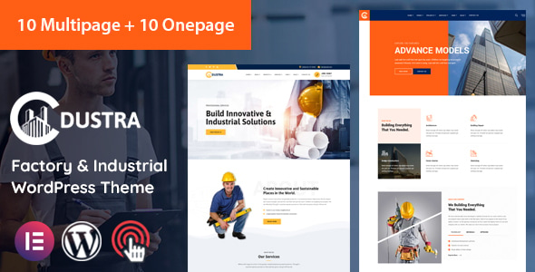 Dustra - Factory Industrial WordPress