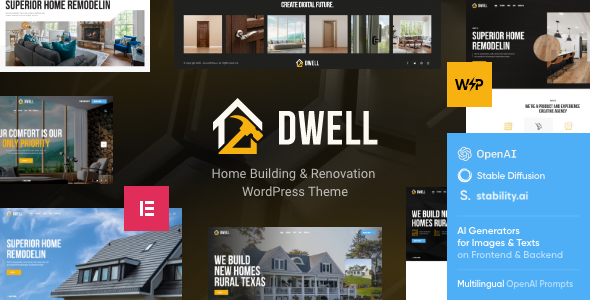 Dwell - Building, Construction & Renovation Theme