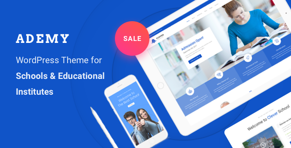 Education WordPress Theme - Ademy