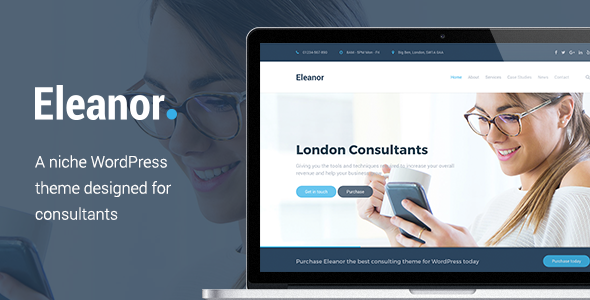 Eleanor - Consulting, Business WordPress Theme