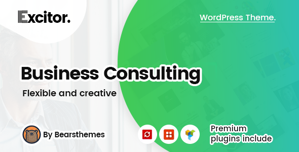 Excitor | Business Consulting WordPress Themes