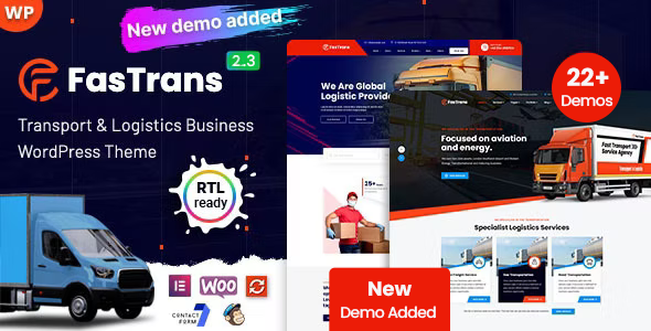 Fastrans - Logistics WordPress Theme