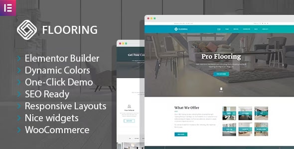 Flooring - Floor Repair & Refinish WordPress Theme