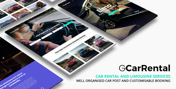 Grand Car Rental | Limousine WordPress